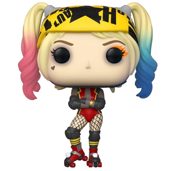 Funko POP! Heroes: Birds of Prey- Harley Quinn (Roller Derby) #307 - Picture 1 of 6